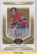 2020 Upper Deck SP Signature Edition Legends Gold Denis Savard #40 HOF READ 2d8