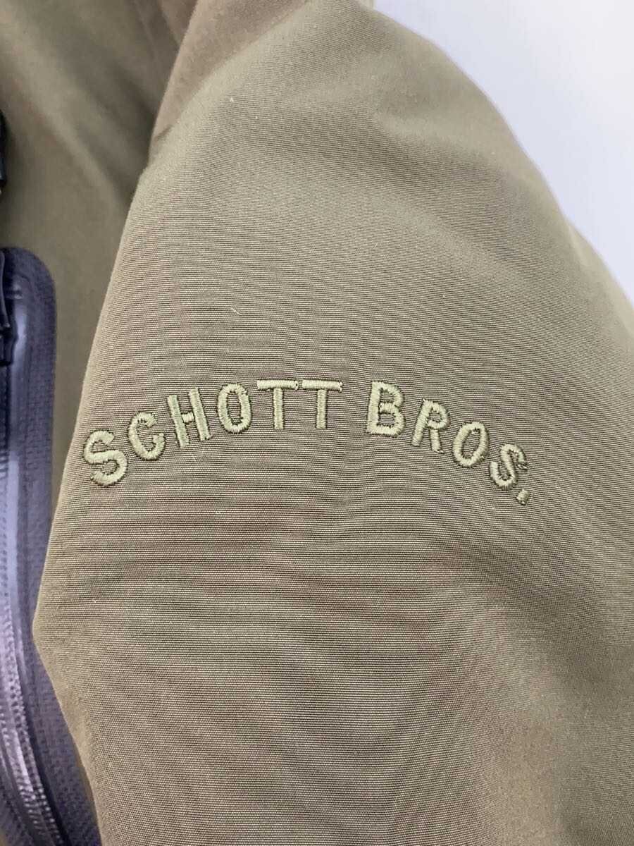 Schott Down Jacket M Polyester Khaki - image 8