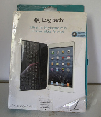 Logitech Ultrathin Keyboard mini for iPad mini Bluetooth Auto On/Off Black