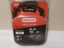 Oregon Saw Chain Control Cut  J72  Fits 18" inch Bar - .325", .058", 72. NEW