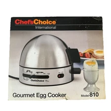 Chef'sChoice Automatic Egg Cooker 7-Egg Capacity Electronic Timer Nonstick