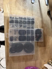 O-Ring Rubber Assortment SAE Kit Tools Hydraulics Air Gas HVAC NEW