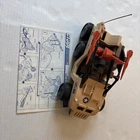 Vintage 1988 GI Joe ARAH Desert Fox Jeep No Figure w/ Instructions