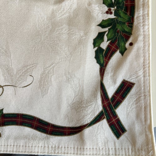 NEW Lenox American By Design Holiday Nouveau Placemats Set Of 8 Holly ...