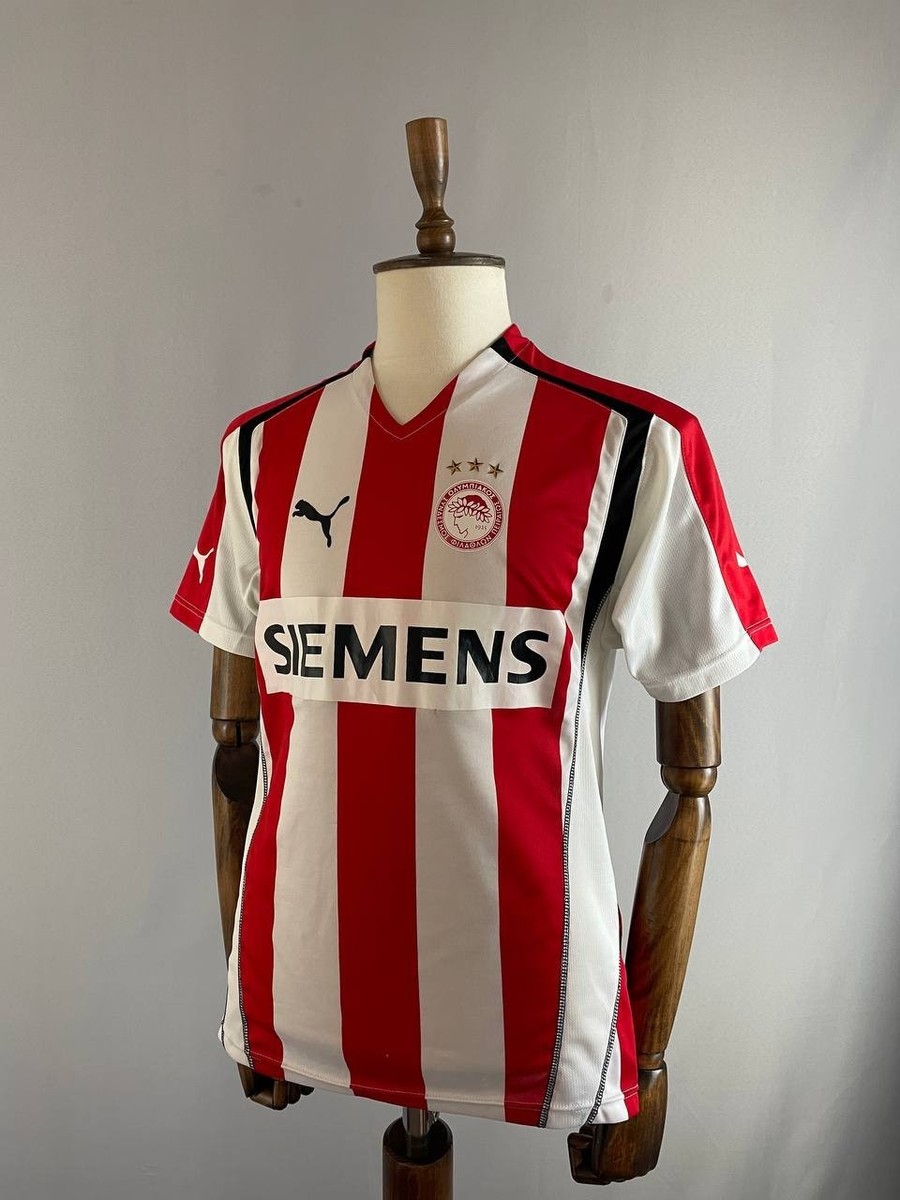 Puma Mens Siemens Olympiakos Yaya Toure 2005/06 Home Jersey Shirt
