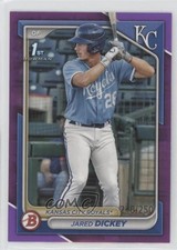 2024 Bowman Prospects Purple Border 248/250 Jared Dickey #BP-19 12yh