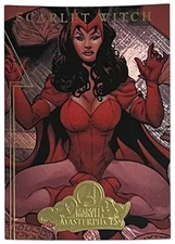 2008 Upper Deck Marvel Masterpieces Set 2 Avengers Foil #A6 Scarlet Witch
