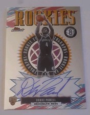 2025-26 Topps Finest - Drake Powell Rookies Signatures #RFA-DP Brooklyn Nets RC