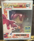 Funko Pop! SSG Goku #827 Dragon Ball Super 2020 Summer Convention Exclusive