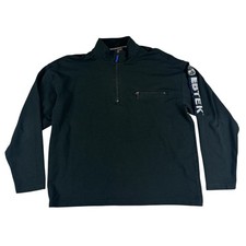 Eddie Bauer EBTEK Fleece Quarter Zip Pullover Sweatshirt Men's Size XL Outerwear