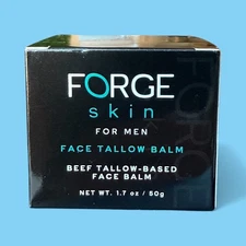 FORGE SKIN for Men Face Tallow Balm 50g Beef Tallow Hydrating Face Cream