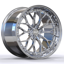 20 Alt-forged Dls20 Full Chrome Deep Lip Wheels For Ford Mustang Gt 2015-2025 20 Alt-forged Dls20 Full Chrome Deep Lip Wheels For Ford Mustang Gt 2015-2025