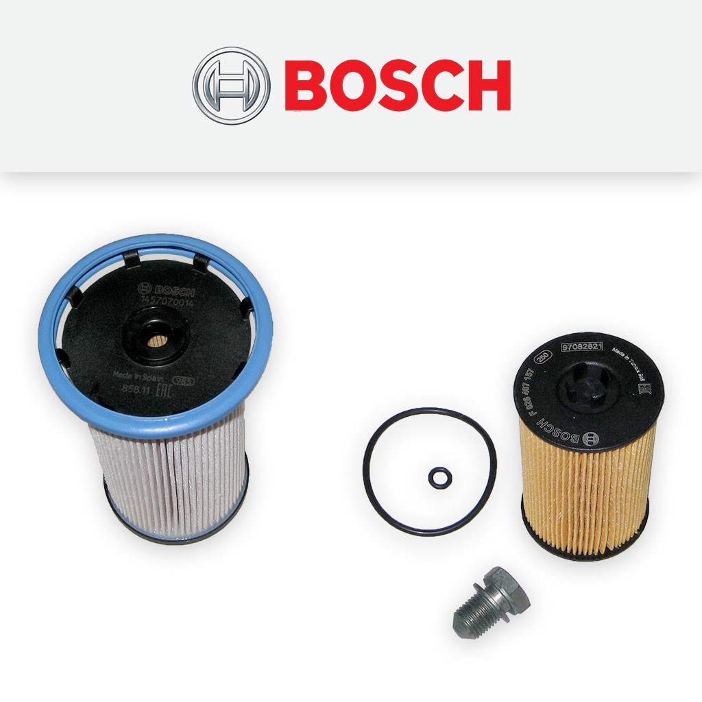 SERVICE KIT for VW PASSAT (B8/3G) 1.6 TDI OIL FUEL FILTER SUMP PLUG (2014-2018)