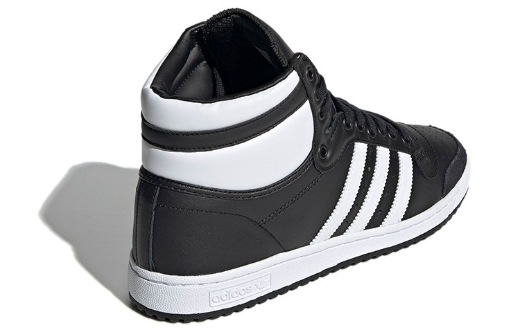 Adidas Top Ten Hi Core Black Sneakers Mens Size 13 Black White B34429 adidas Top Ten High  main image 3