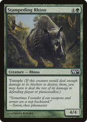 Stampeding Rhino 204/249 Magic 2010 (M10)