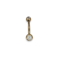 Belly Piercing - 14K Yellow Gold