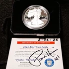 2026-W Proof Silver Eagle (1776-2026) 250-Privy Signed by 41st US Mint Director