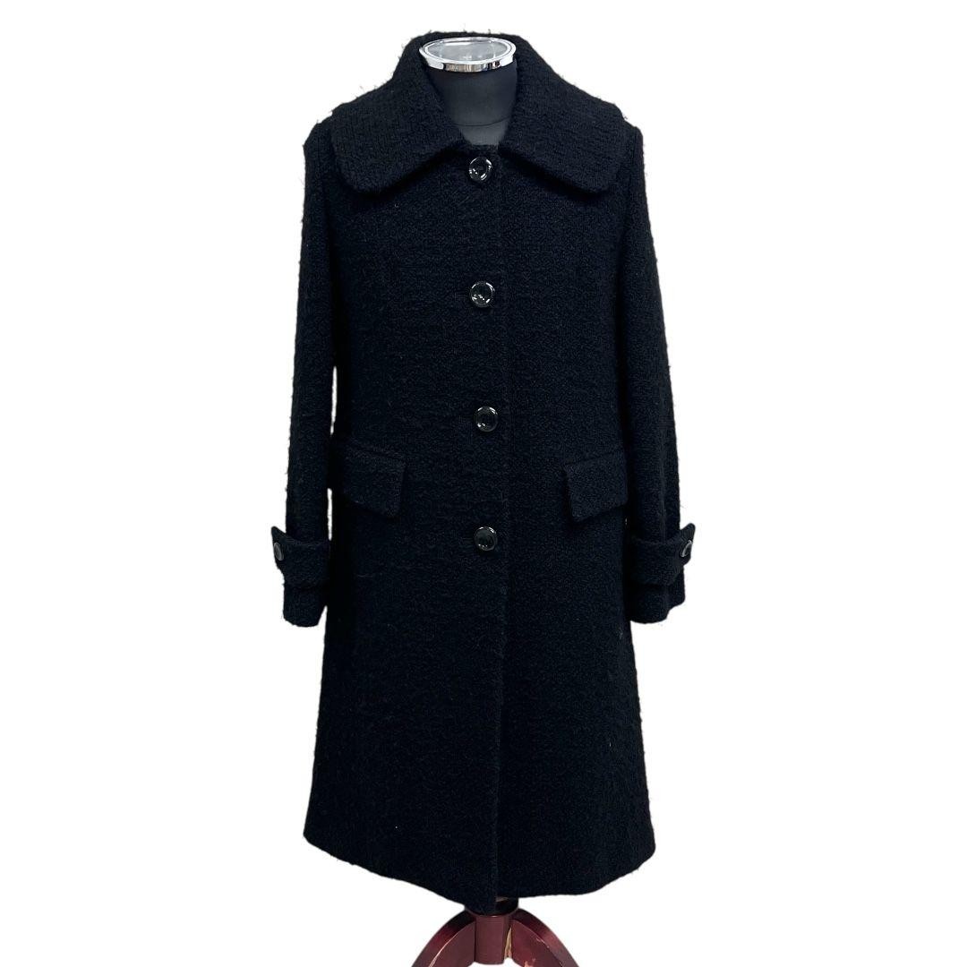 White Tag Maxmara Wool Blend Long Coat Chester
