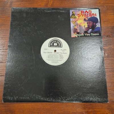 LP Ras Shiloh - Babylon You Doom SB-004-01 Musica Reggae Dub Vinile