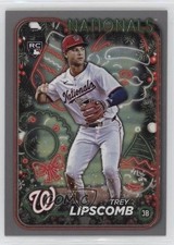 2024 Topps Holiday Silver Glitter Trey Lipscomb #H91 19b1
