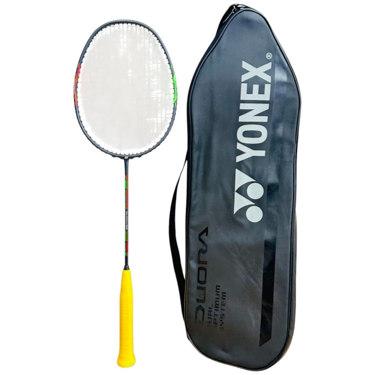 Yonex Duora 55 4U5 Badminton Racket with Case - Excellent