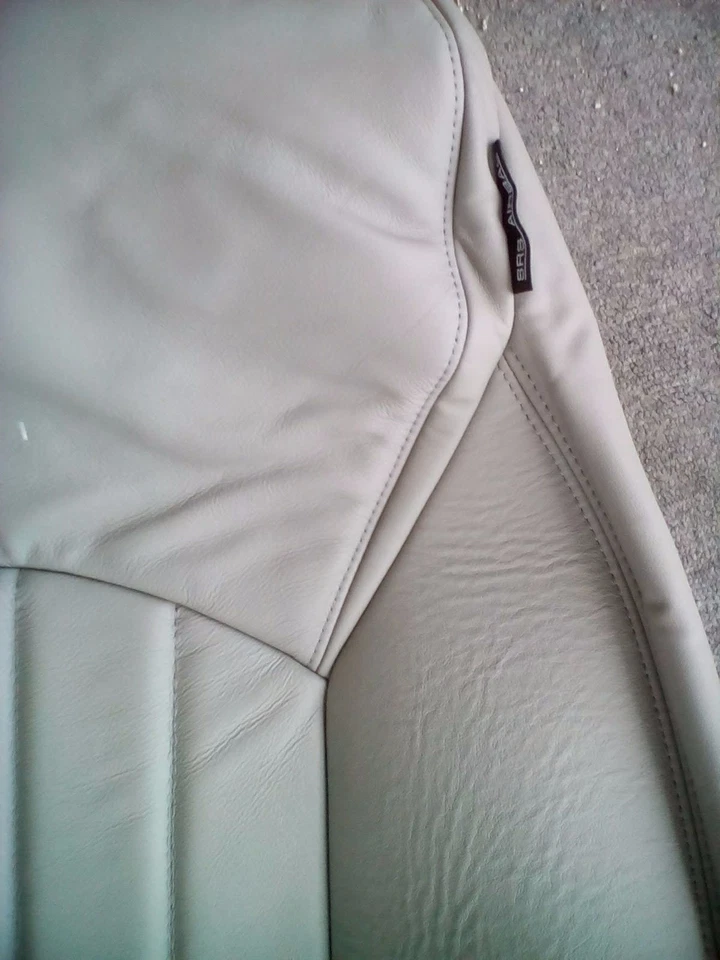 2008-2010 Infiniti EX35 3.5L Cover Left Seat Back - Leather Gray - Image 2 of 4