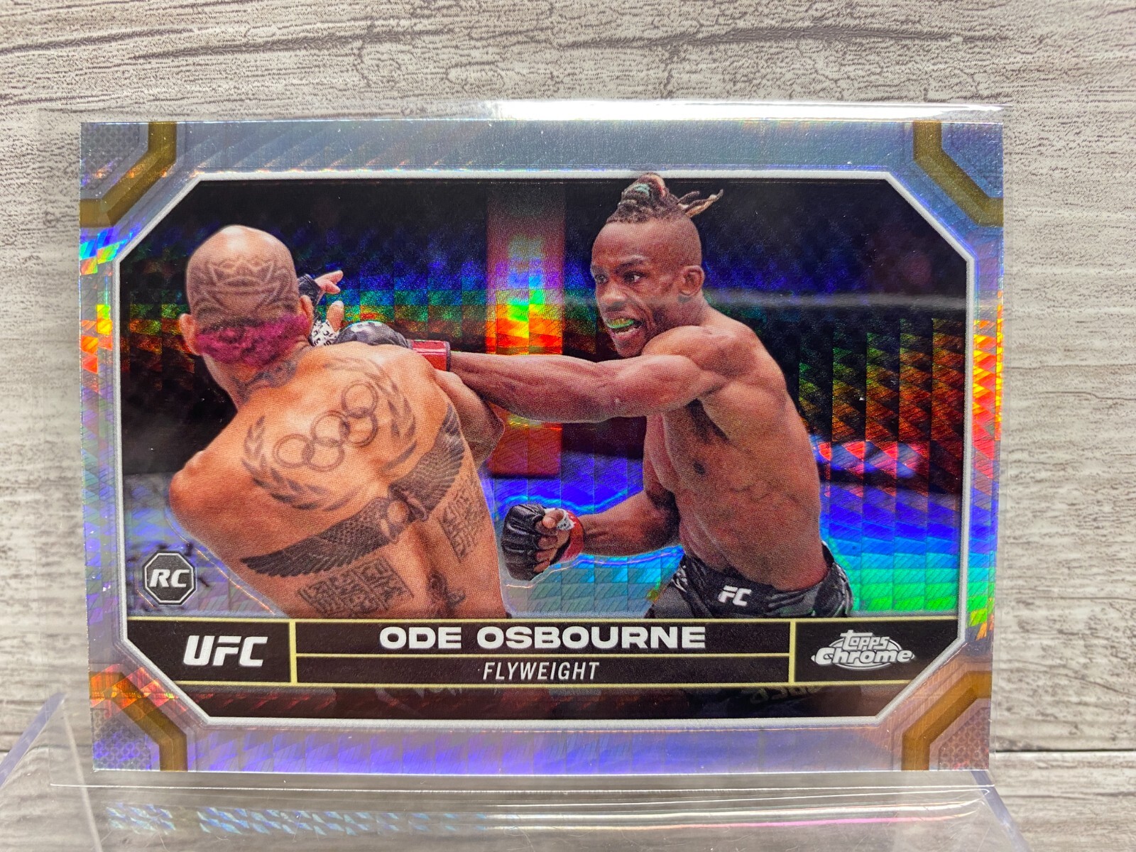 2024 Topps Chrome UFC Silver Refractor Ode Osbourne #133 RC