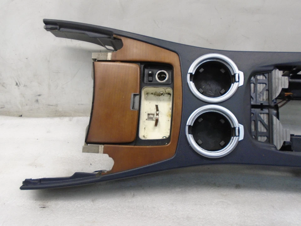 02-05 BMW 745I REPOSABRAZOS CENTRAL CONSOLA CON PORTAVASOS CENICERO OEM IM701111 Foto 4 de 4