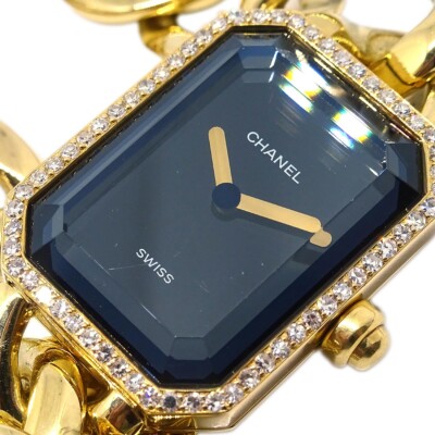Chanel Premiere Watch 18KYG Diamond #L 132772 | eBay