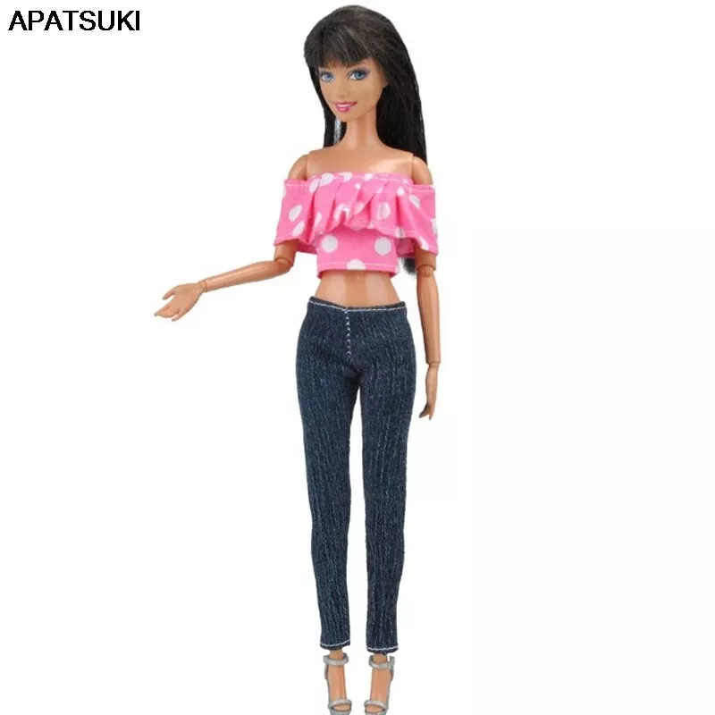 Roupa Para Boneca Top Rosa IT - Barbie - Kustom