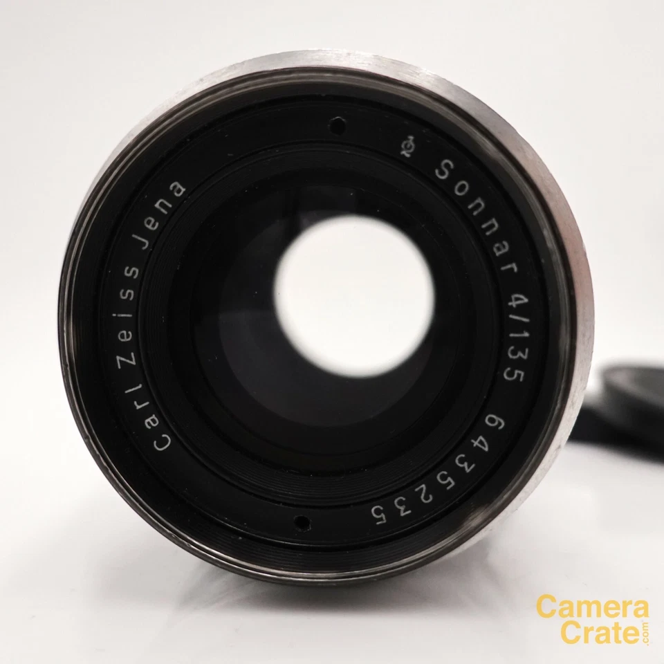 Carl Zeiss Jena Sonnar 135mm f/4 Telephoto Lens - Exakta Exa Varex Mount LS-2419 - Image 3 of 4