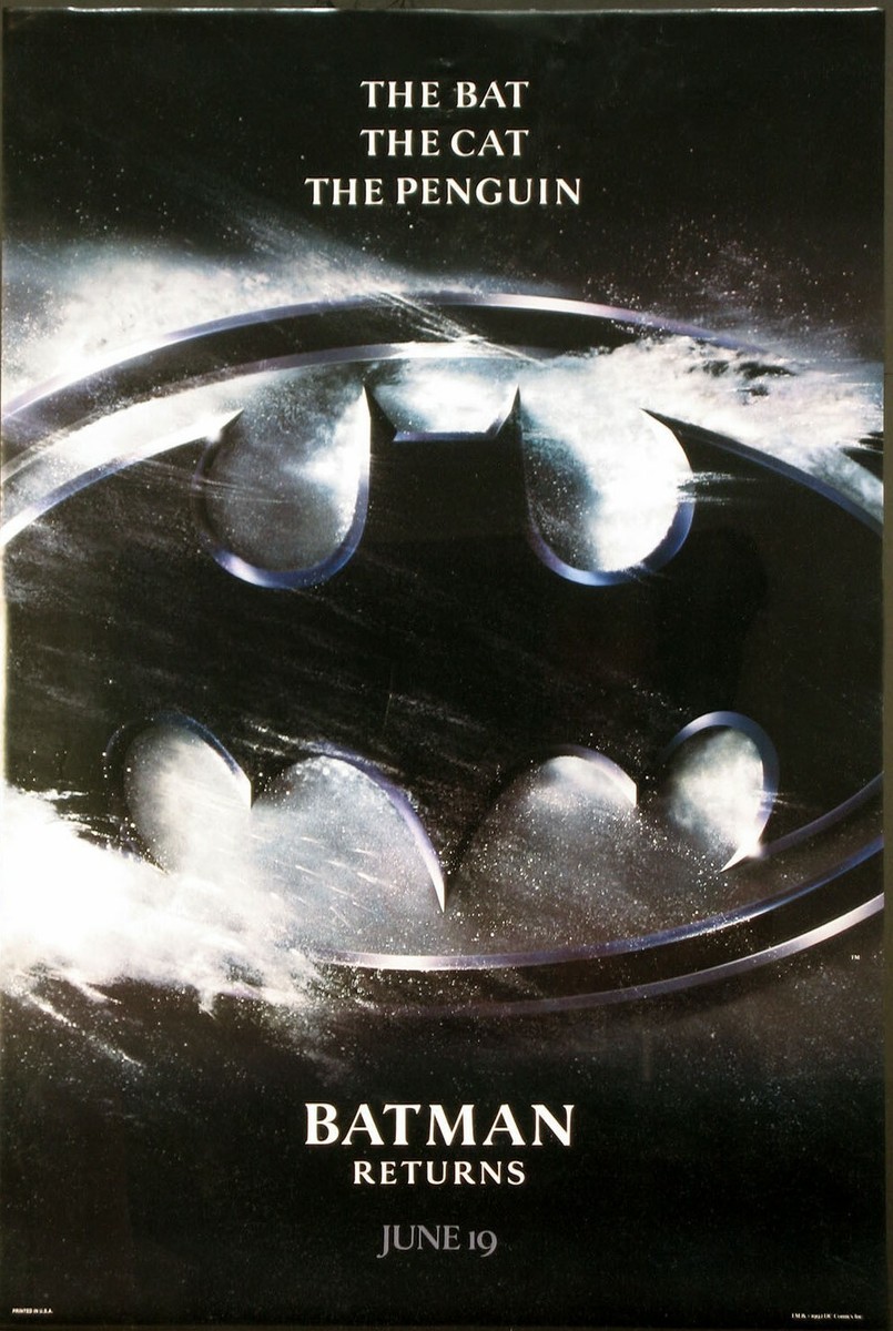 限定値下 映画『バットマン リターンズ』1992年 映画ポスター B2サイズ 限定値下 映画『バットマン リターンズ』1992年 映画ポスター B2