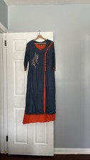 Indian Bollywood Kurta Kurti Designer Women Ethnic Dress Top Tunic Pakistani NEW
