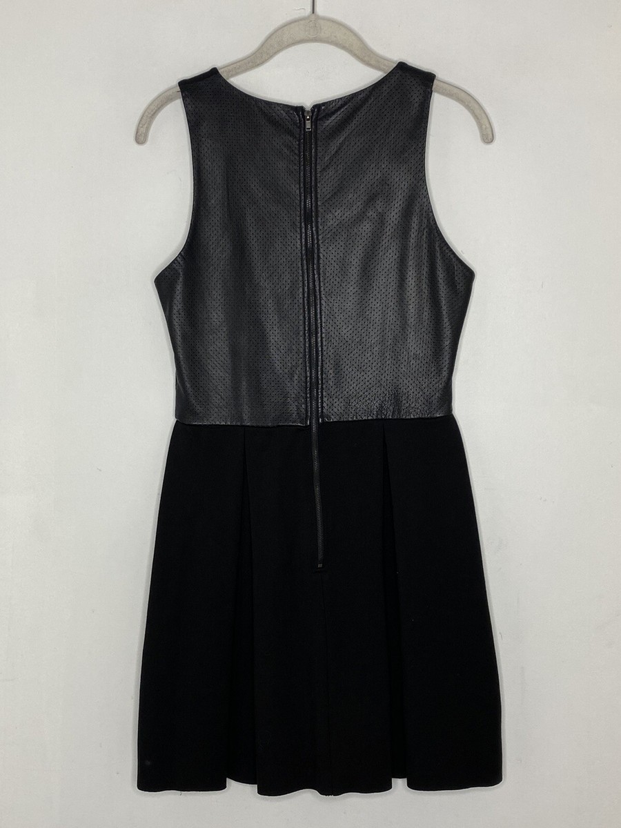 parker black leather dress Parker Leather dress XS