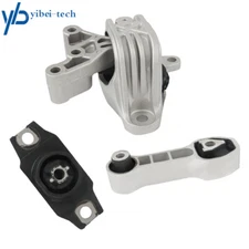 3PCS Engine Motor Transmission Mount For 2012-2018 Fiat 500 1.4L Abarth 6807321