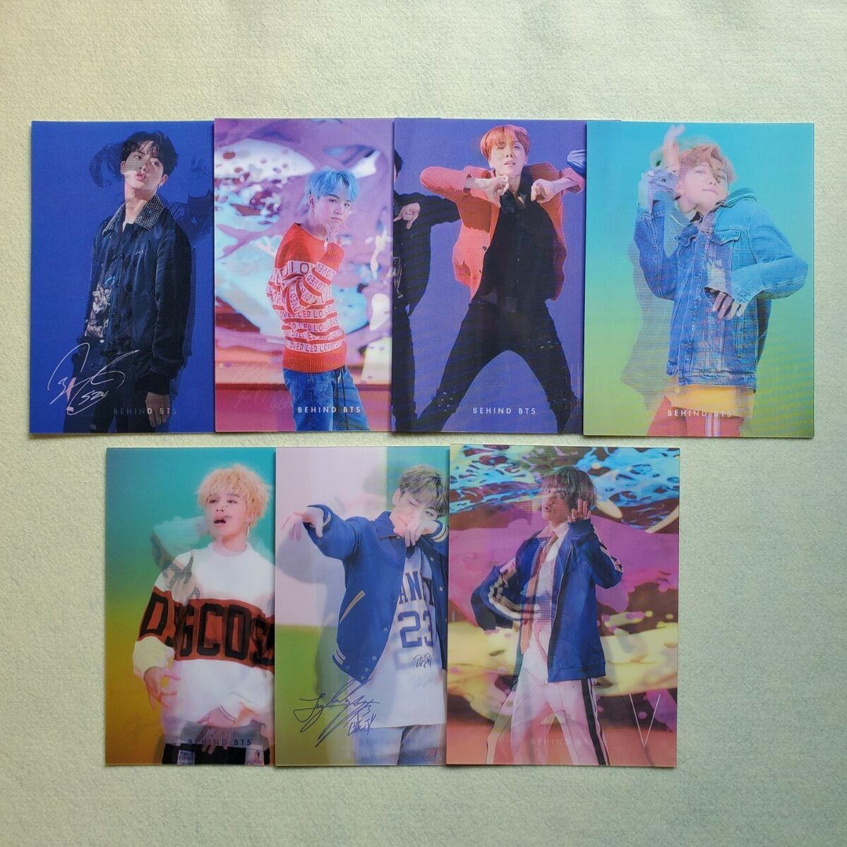 BTS DICON Vol 2 BEHIND Japan Special Edition Photocard BTS DICON Vol 2 BEHIND Japan Special Edition Photocard