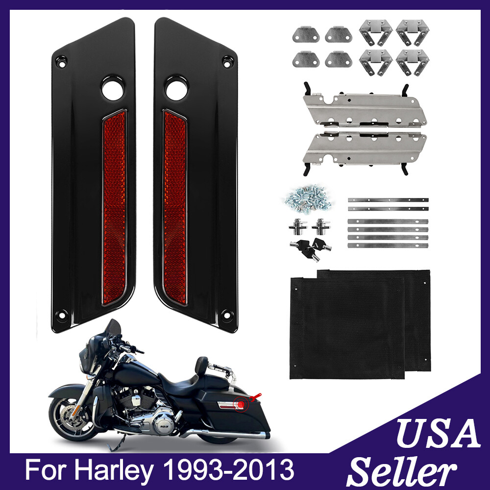 Motorcycle Trunk Latches Lock Pack Latch Hinges For Harley Tour Pack Pak Touring Classic Road Electra Glide Ultra Razor 80 13harley Touring Tour Pack
