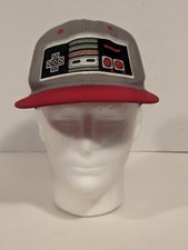 Nintendo Entertainment System NES Game Controller Gamer Snapback Hat Cap