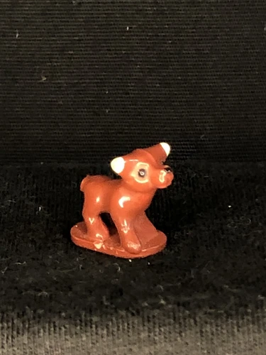 Vtg Bluebird Polly Pocket Figure Doll Accessory Only 1991 Dinnertime Ring Dog