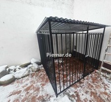 Hundezwinger 2 x 2 x 1,75m Hundek&auml;fig | inkl. Lieferung und Montage