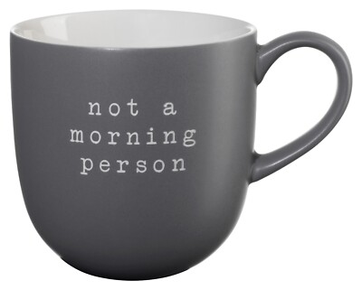ASA Selection Hey! Kaffeetasse Tasse Kaffee New Bone China Grau Weiß 350 ml