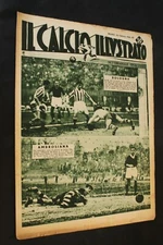 rivista IL CALCIO ILLUSTRATO anno 1936 numero 9 BOLOGNA AMBROSIANA