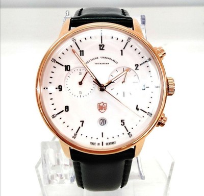 M00857 400 Boxless Dufa Df-9003-04 Chronograph Leather | eBay