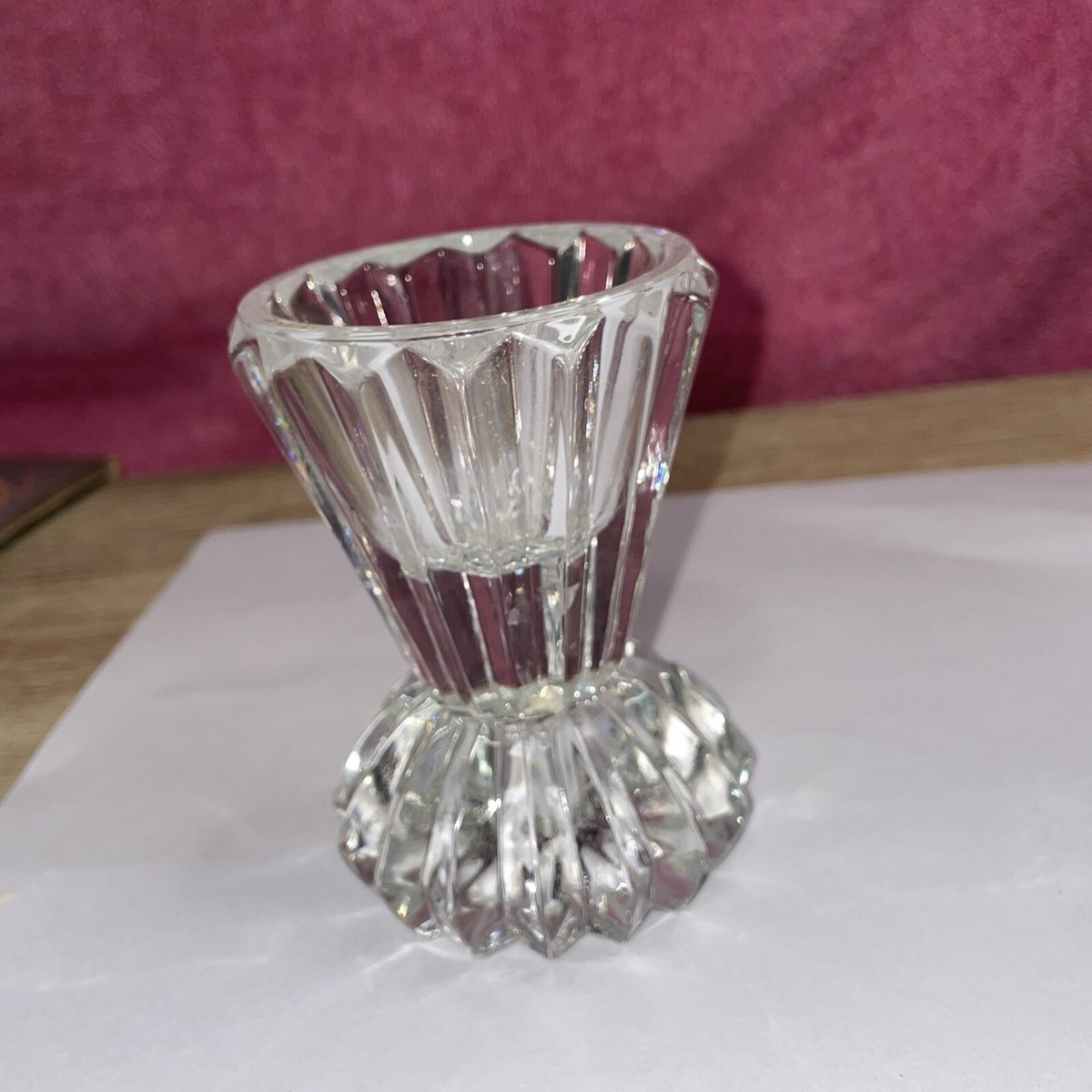 Lead Crystal 2way Candle Holder | eBay