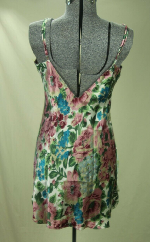 Vintage Victorias Secret Gold Label Floral Babydoll Nightie Medium Lace Trim - Picture 5 of 7