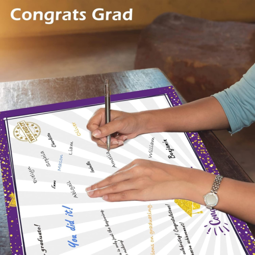 Jumbo Graduation Party Sipplies Greeting Card Decorations Class of 2022 Congrats - Picture 4 of 7