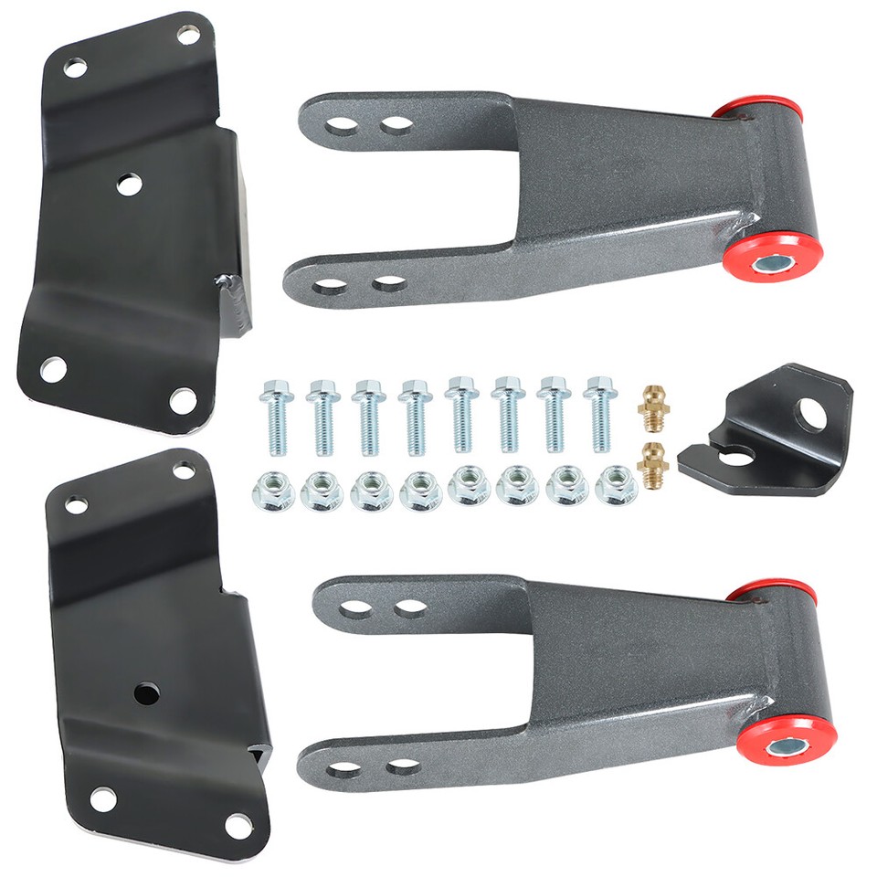 Sell 4'' Drop Lowering Shackles Hangers Fit For 99-06 Chevy Silverado GMC Sierra 1500 In , For - Foto 10