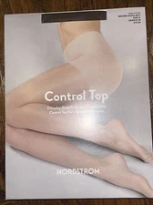 Nordstrom Pantyhose  Control Top   Pantyhose Brown Hazelnut Size A