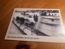 WW2   "Unsere U-Boot Waffe"  U 201 und U 123          Feldpostkarten
