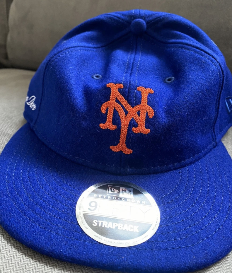 New Era × Aime Leon Dore ALD / New Era Wool Mets Hat Blue